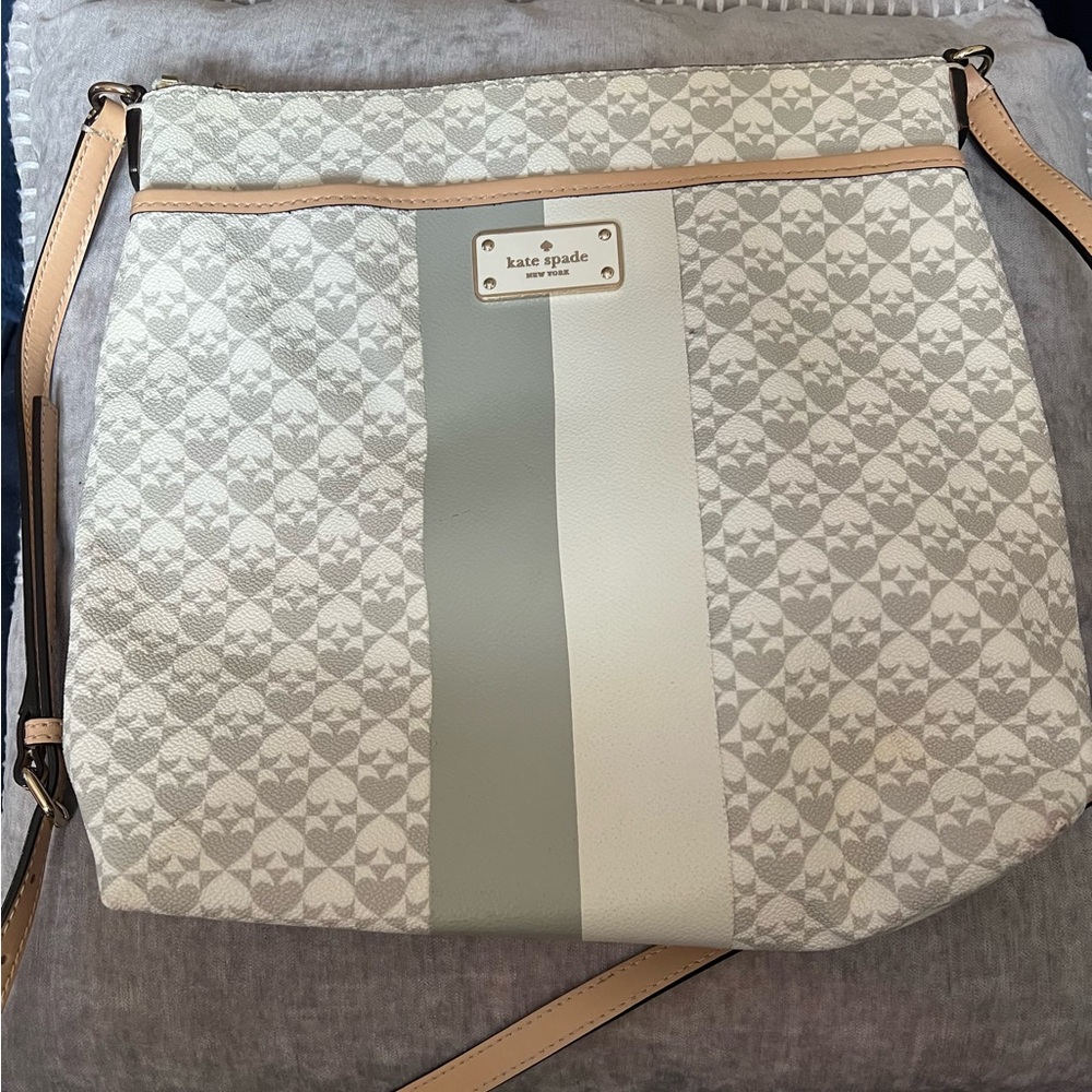 Kate Spade Cream and Tan Women's Bag